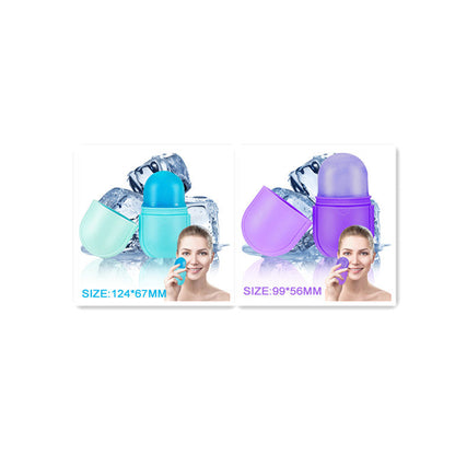 Light Blue Reusable Ice Roller for Skin Care and Wellness