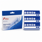 144 Pieces Blue Nasal Congestion Relief Patches, 76 × 22 mm, 10 Pieces