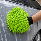 96 Pieces Car Wash Mitt, 2-in-1 Microfiber Cleaning Mitt, Green, 25 x 18 x 7 cm