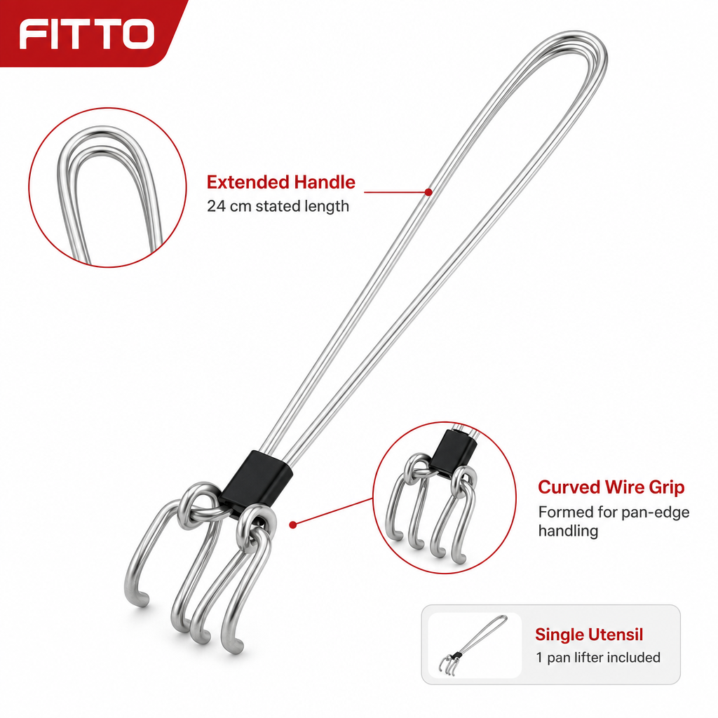 120 Pieces Pan Lifter Wire Cooking Utensils, 24 cm, Single Piece
