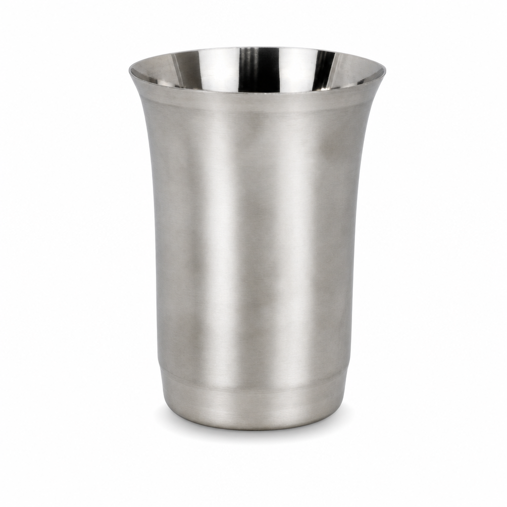 96 Pieces Stainless Steel Drinking Tumbler, Silver, 13 x 9 x 9 cm, Single Piece