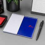 240 Pieces Executive Spiral Notebook A7, 76 × 112 mm, 50 Sheets, Blue Cover