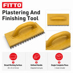 120 Pieces Wooden Plastering Finishing Trowels, 28 x 15 cm, 1 Piece
