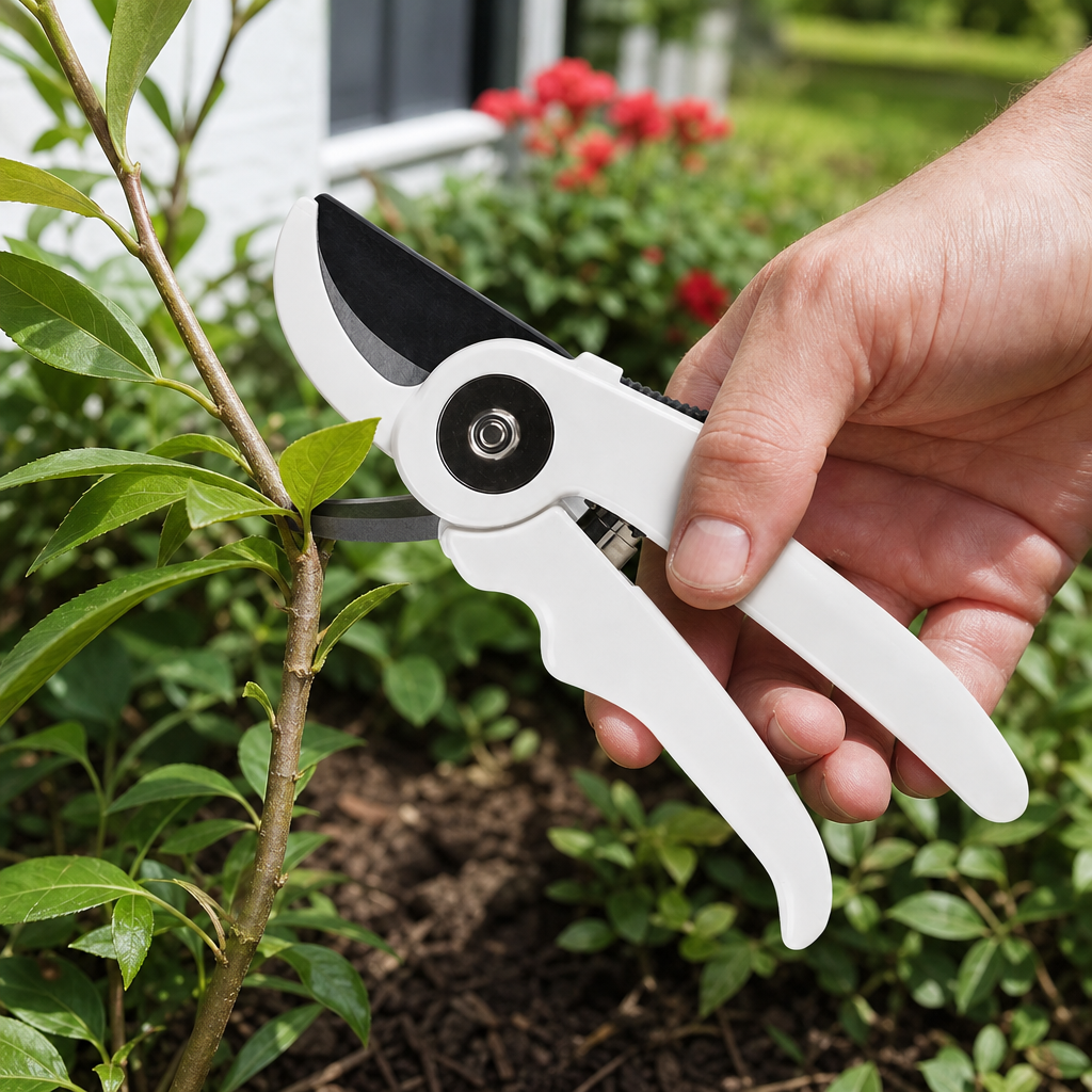 60 Pieces Garden Pruning Shears Heavy Duty, 8.5 Inch, White, 1 Piece