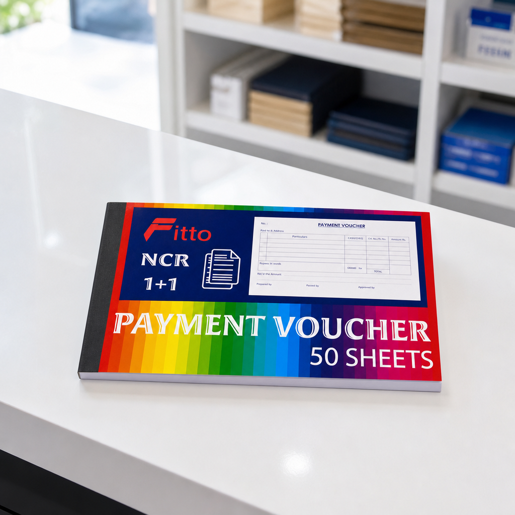 120 Pieces A5 NCR Payment Voucher Books, 50 Duplicate Sets, 1 Piece