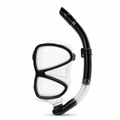72 Pieces Mask and Snorkel Set, Black, Swimming and Snorkeling Accessory