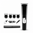 96 Pieces Hair Trimmers Set, Rechargeable Cordless Grooming Trimmer with 4 Guide Combs and USB Charging