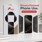 120 Pieces 360-Degree Privacy Tempered Glass Screen Protectors, Black