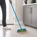 96 Pieces Angle Broom with Iron Handle, 120 cm, 1 Piece, Assorted Colour