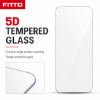 96 Pieces 5D Tempered Glass Screen Protectors for 14 Pro Smartphone, ESD Anti-Static, 1 Pack