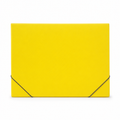 120 Pieces A4 Document Folder with Elastic Cord Closure, Yellow, 34 x 25 x 2 cm, 1 Piece