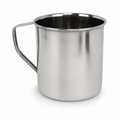 96 Pieces Stainless Steel Water Mug with Handle, 12 cm, Mirror Finish