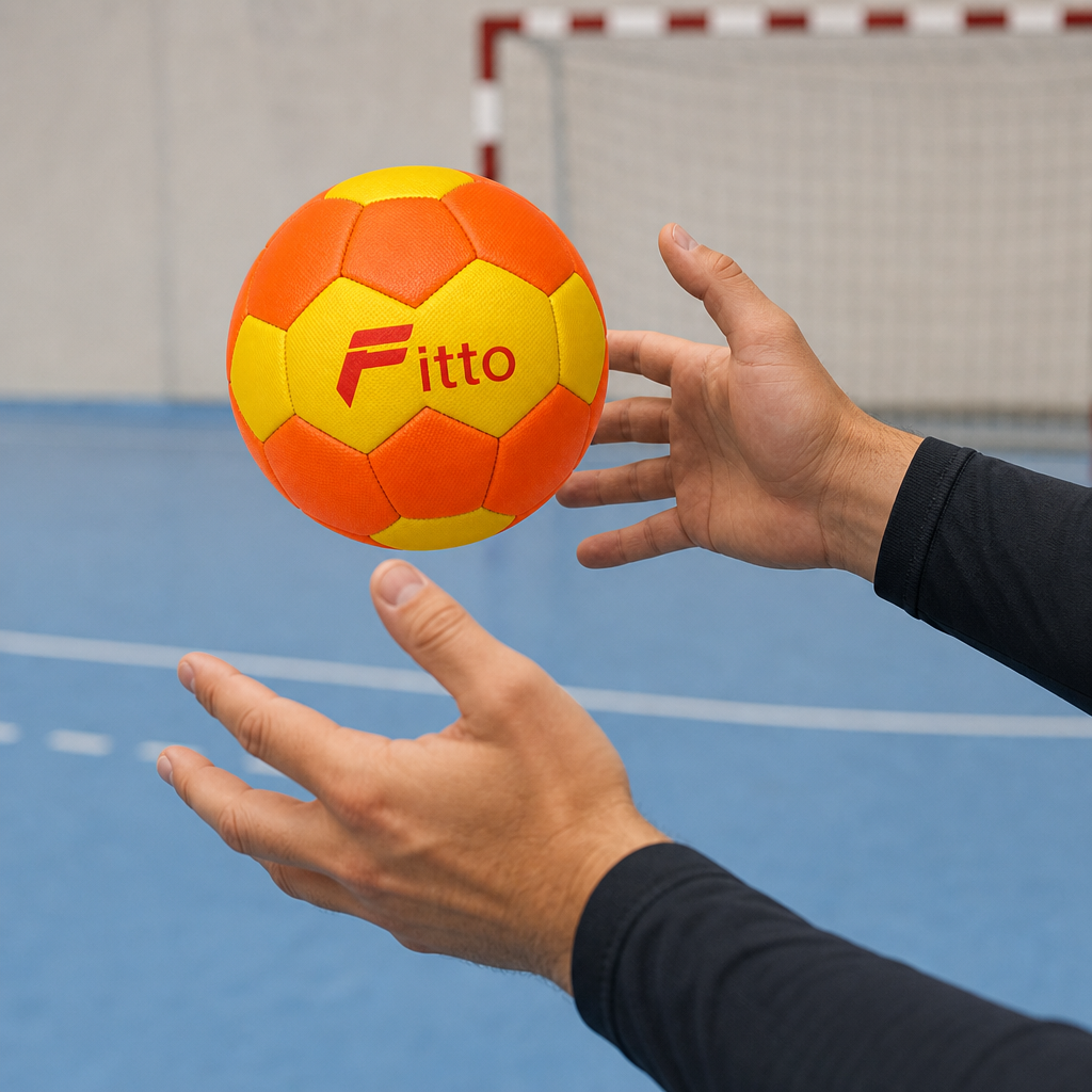 96 Pieces Handball Size 1, Orange and Yellow, Single Ball