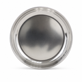 96 Pieces Stainless Steel Rice Plate, Round Serving Tablewares, 23 cm