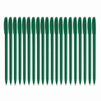 96 Pieces Ballpoint Pens, Green, 20 Pieces, Office and School Writing Supplies