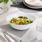 96 Pieces Serving Bowl 9 Inch White Round Tablewares for Dining and Serving