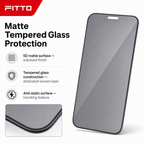 120 Pieces 5D Matte Tempered Glass Screen Protectors for 17 Pro Max with Anti-Static Surface