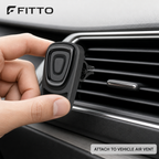 96 Pieces Car Vent Air Freshener Clip, Black Scent, Single Unit for Vehicle Cabin Fragrance