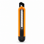 96 Pieces Utility Cutter with 18 mm Ceramic Blade, Orange and Black, 1 Piece