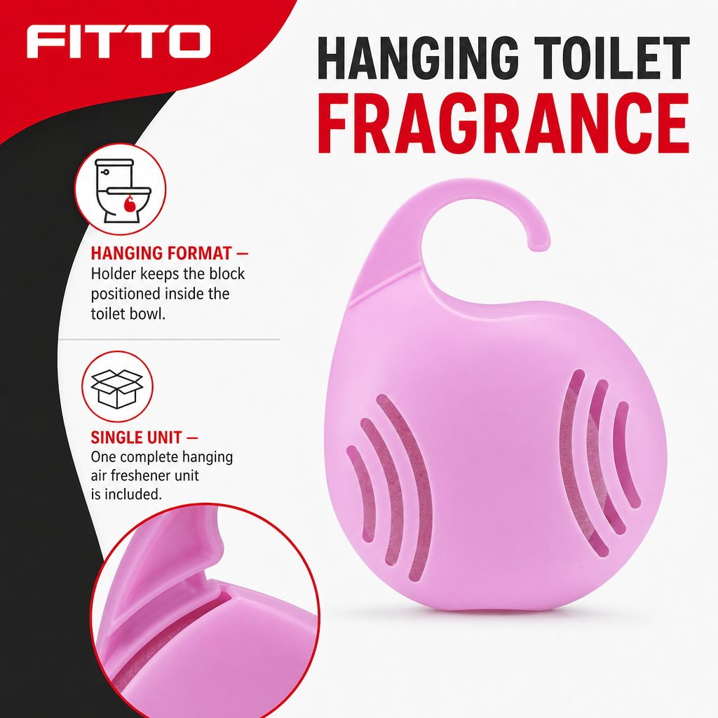 120 Pieces Hanging Toilet Air Freshener Block, Single Unit, Colour May Vary