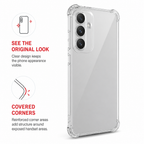 240 Pieces Clear Anti-Burst Protective Phone Cases with Reinforced Corners for 4G Smartphone
