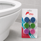 120 Pieces Toilet Rim Freshener Ballses, Multicolor, 6 Pieces