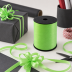 120 Pieces Green PP Ribbon Roll, 5 mm x 500 yd, Craft Decorating Ribbon for Wrapping, Bows and Floral Arrangements