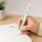 72 Pieces Mechanical Pencil, 0.7 mm Lead, Soft Grip, Pastel Colour, 13.2 cm, Single Writing Instruments