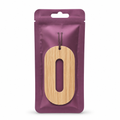 72 Pieces Wooden Car Air Fresheners, Oud & Pepper Hanging Scent Accessory, 1 Piece