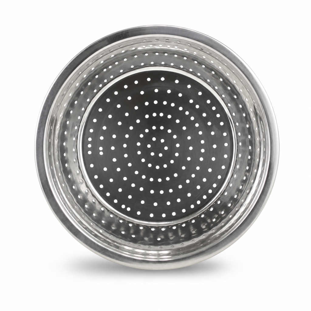 72 Pieces Stainless Steel Rice Strainer 29 cm, Round Kitchen Sieve for Rinsing and Draining