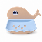240 Pieces Assorted Colour Fish-Shaped Plastic Soap Dish with Drainage Tray, 1 Piece