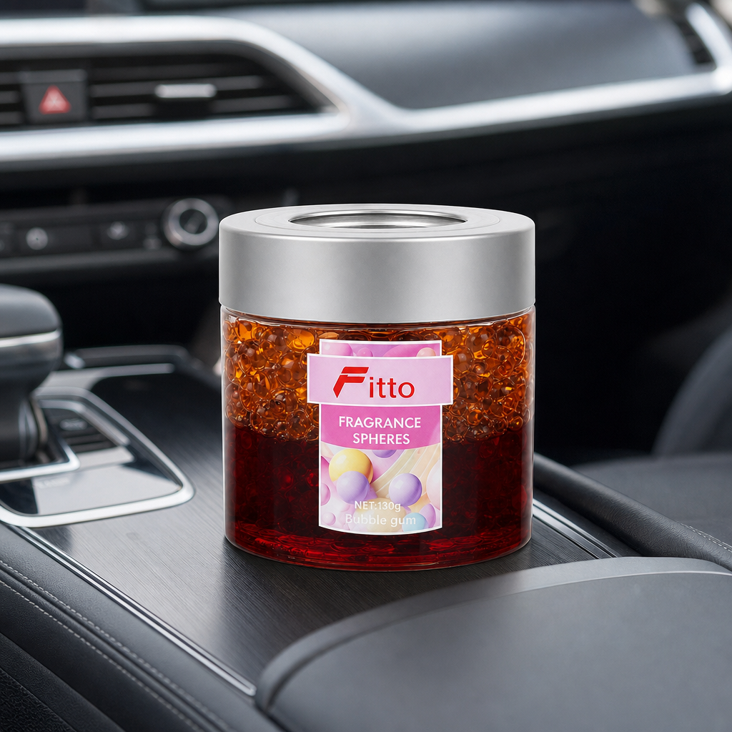 96 Pieces Fragrance Spheres Car & Home Air Freshener, Bubblegum Scent, 130g