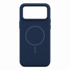 120 Pieces Silicone Magnetic Phone Cases for iPhone 13, Navy Blue with Raised Camera Protection
