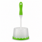 96 Pieces Transparent Toilet Brushes Set with Holder, Assorted Colour, 40 x 14 x 14 cm