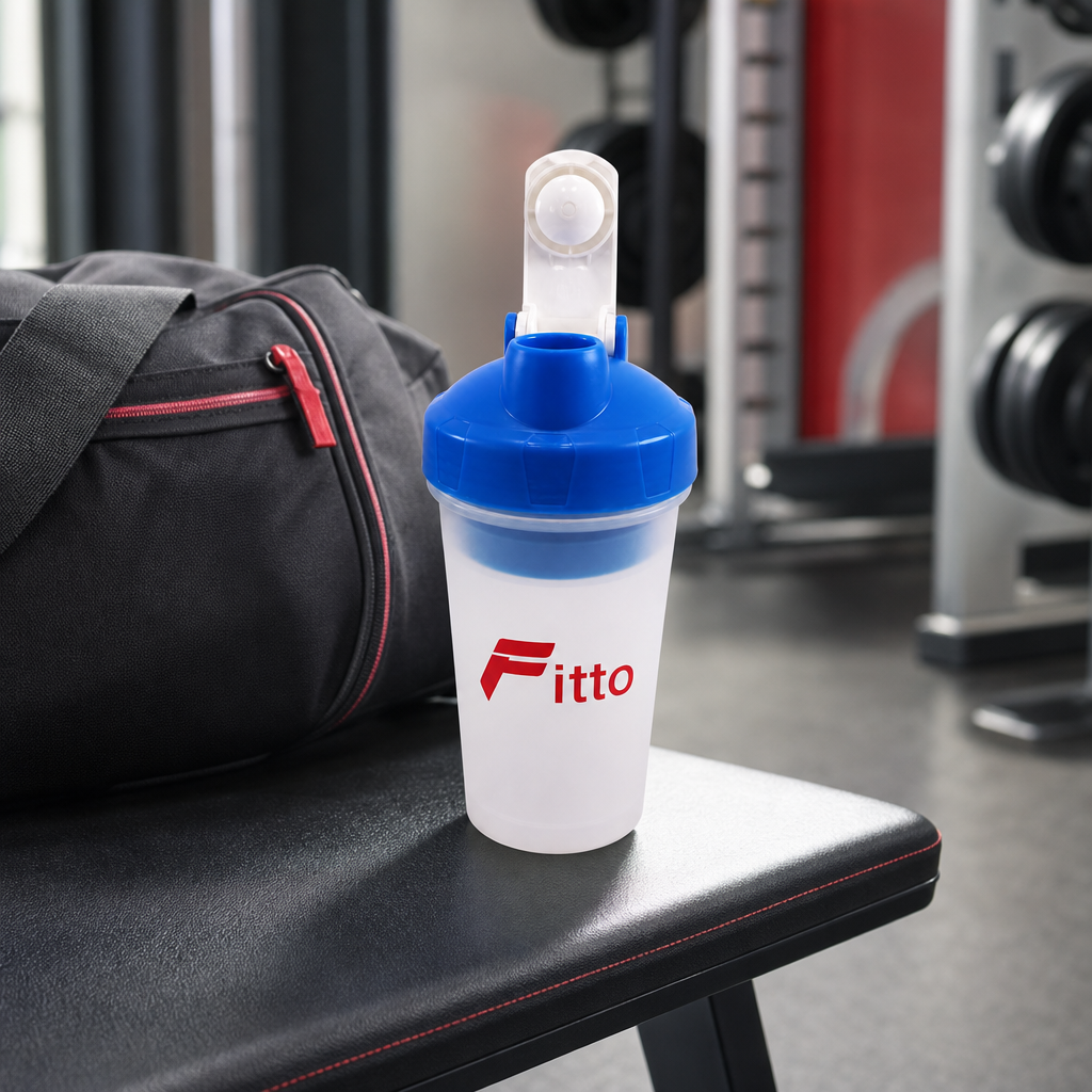 120 Pieces Sports Water Bottles, 400 ml Plastic Shaker with Flip-Top Lid, Assorted Colour