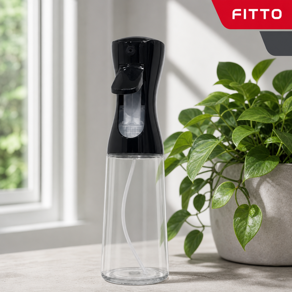 96 Pieces Spray Bottle with Clear Bottle Body and Black Sprayer, 1 Piece, 22 x 14 x 14 cm