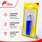 240 Pieces Correction Fluid Pens, 12 ml, Blue and White, 1 Piece