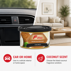 96 Pieces Car Air Fresheners, Coconut Scent, For Vehicle And Home Use
