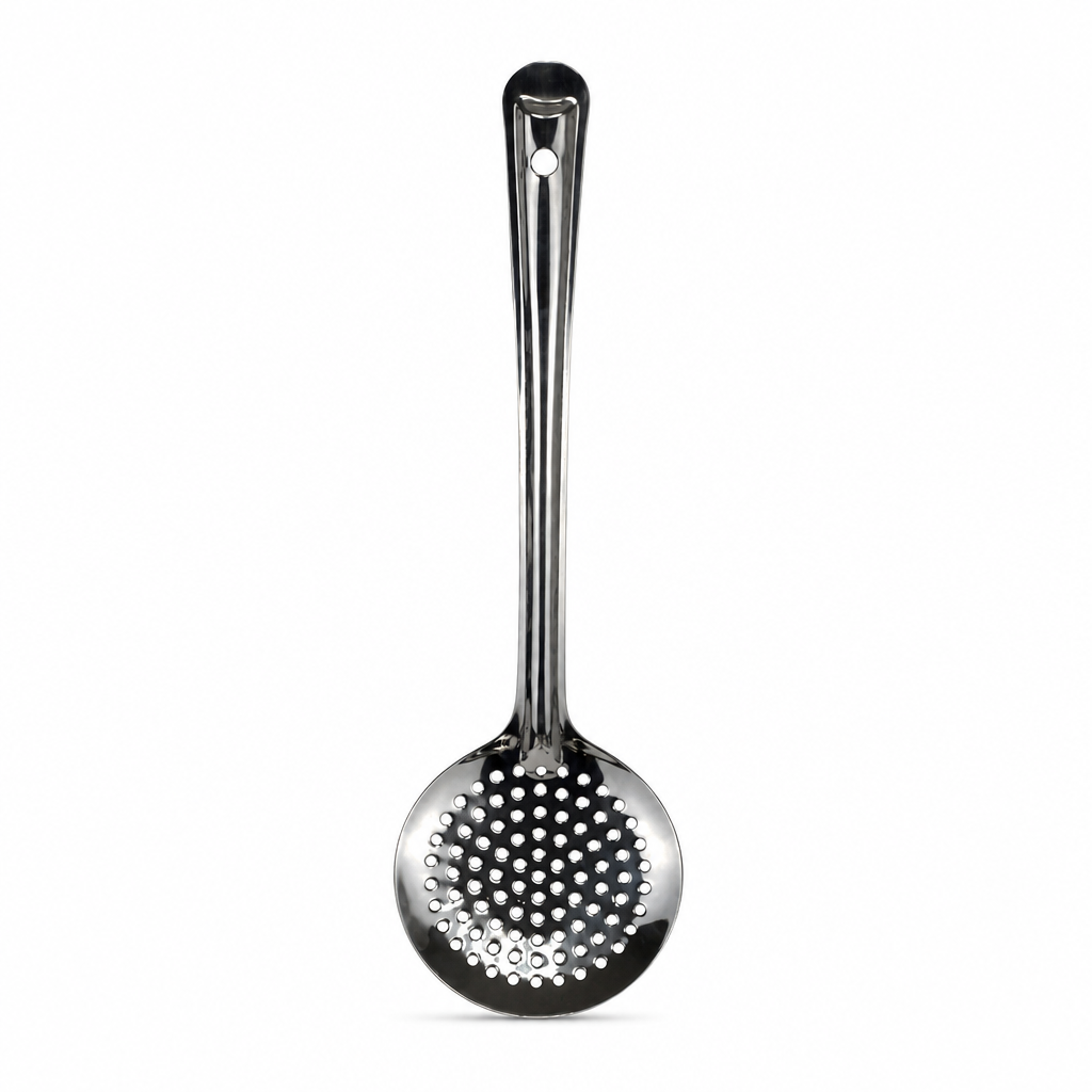 96 Pieces Stainless Steel Basting Skimmer, Perforated Cooking Utensils, Size No. 6, 34 cm