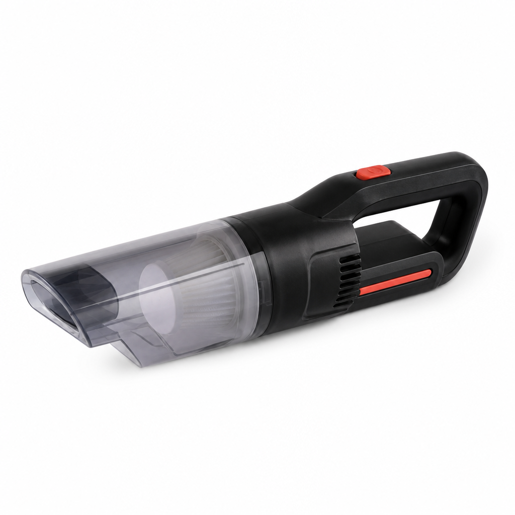 72 Pieces Handheld Car Vacuum Cleaners, Black, Compact Interior Cleaning Appliance, 1 Piece
