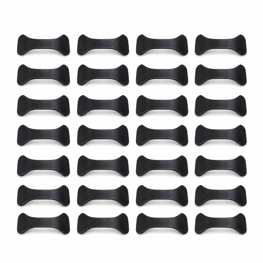 120 Pieces Nasal Dilators, Reusable Nasal Inserts, Black, 30 Pieces