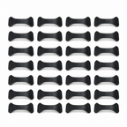 120 Pieces Nasal Dilators, Reusable Nasal Inserts, Black, 30 Pieces