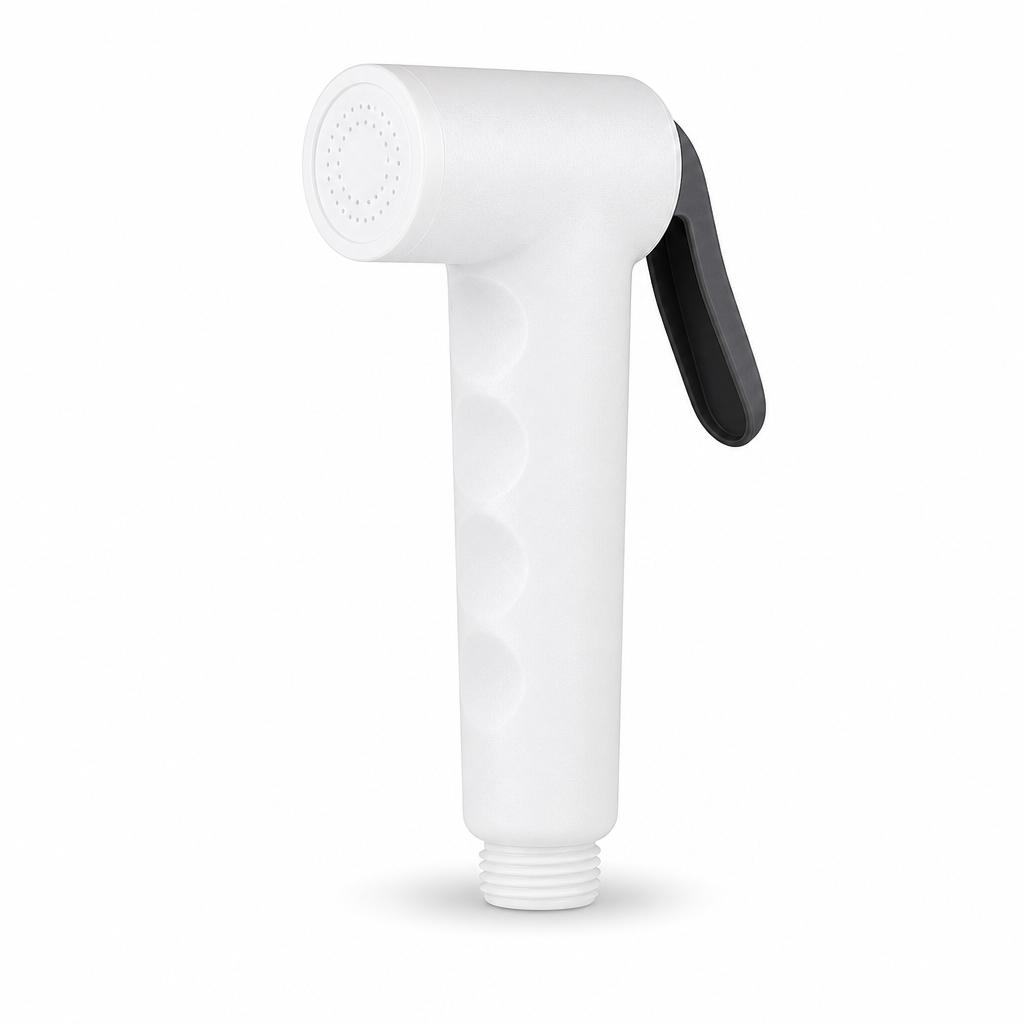 96 Pieces Handheld Bidets Sprayer Head, Shattaf Bathroom Fixture, 12 cm, White, 1 Piece