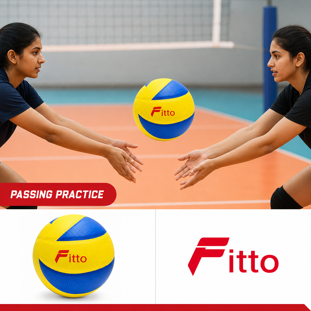 72 Pieces Soft Touch Volleyball, Yellow and Blue, 22 cm, 1 Piece