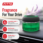 60 Pieces Gel Air Freshener, Fresh Lavender Scent, Green, 1 Piece