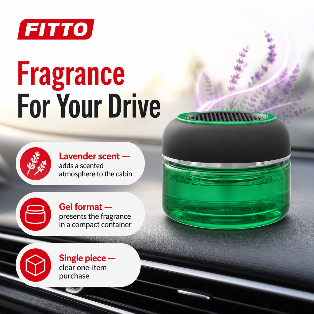60 Pieces Gel Air Freshener, Fresh Lavender Scent, Green, 1 Piece