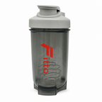 120 Pieces 500ml Shaker Bottle with Mixer Coil, Smoke Gray Sports Water Bottles for Gym and Fitness