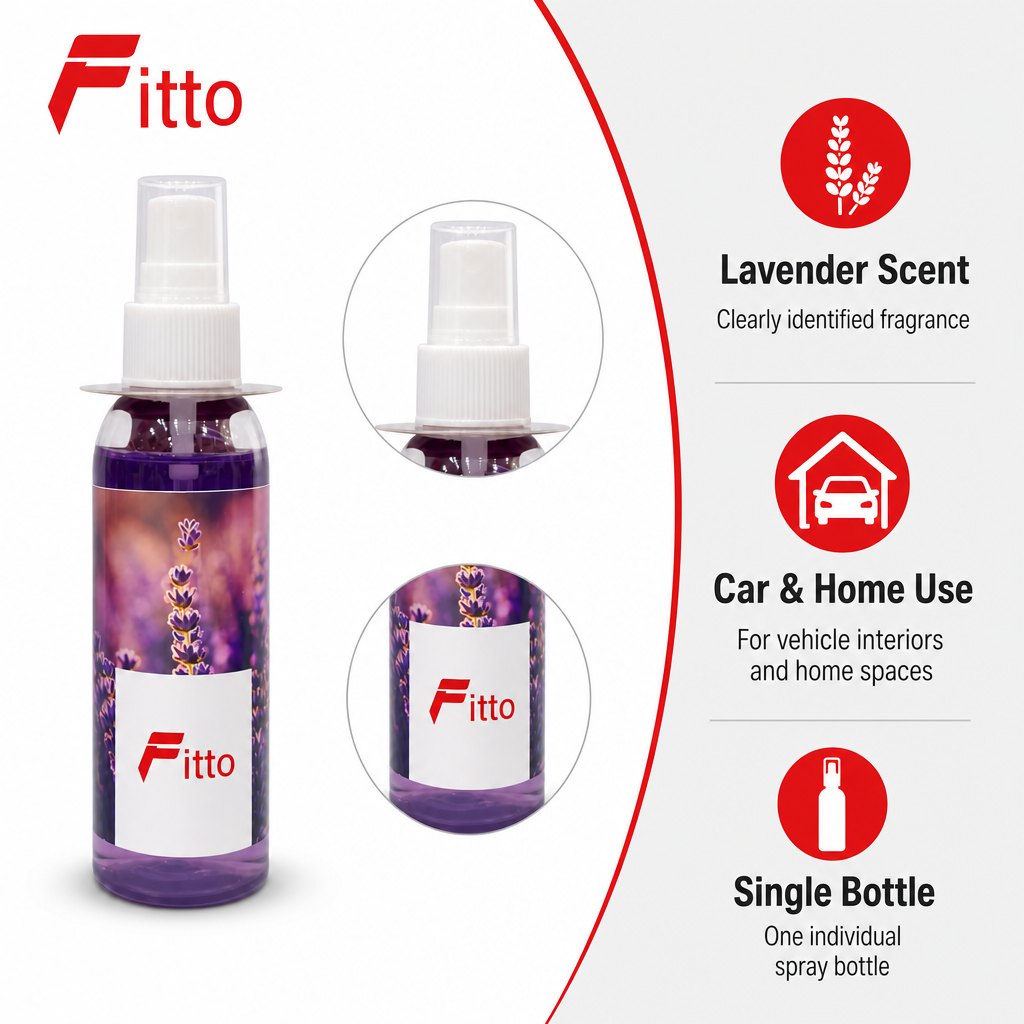 96 Pieces Car & Home Perfume Spray, Lavender Scent, Single Bottle