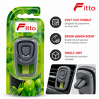 96 Pieces Car Vent Air Freshener Clip, Green Lemon Scent, Single Unit