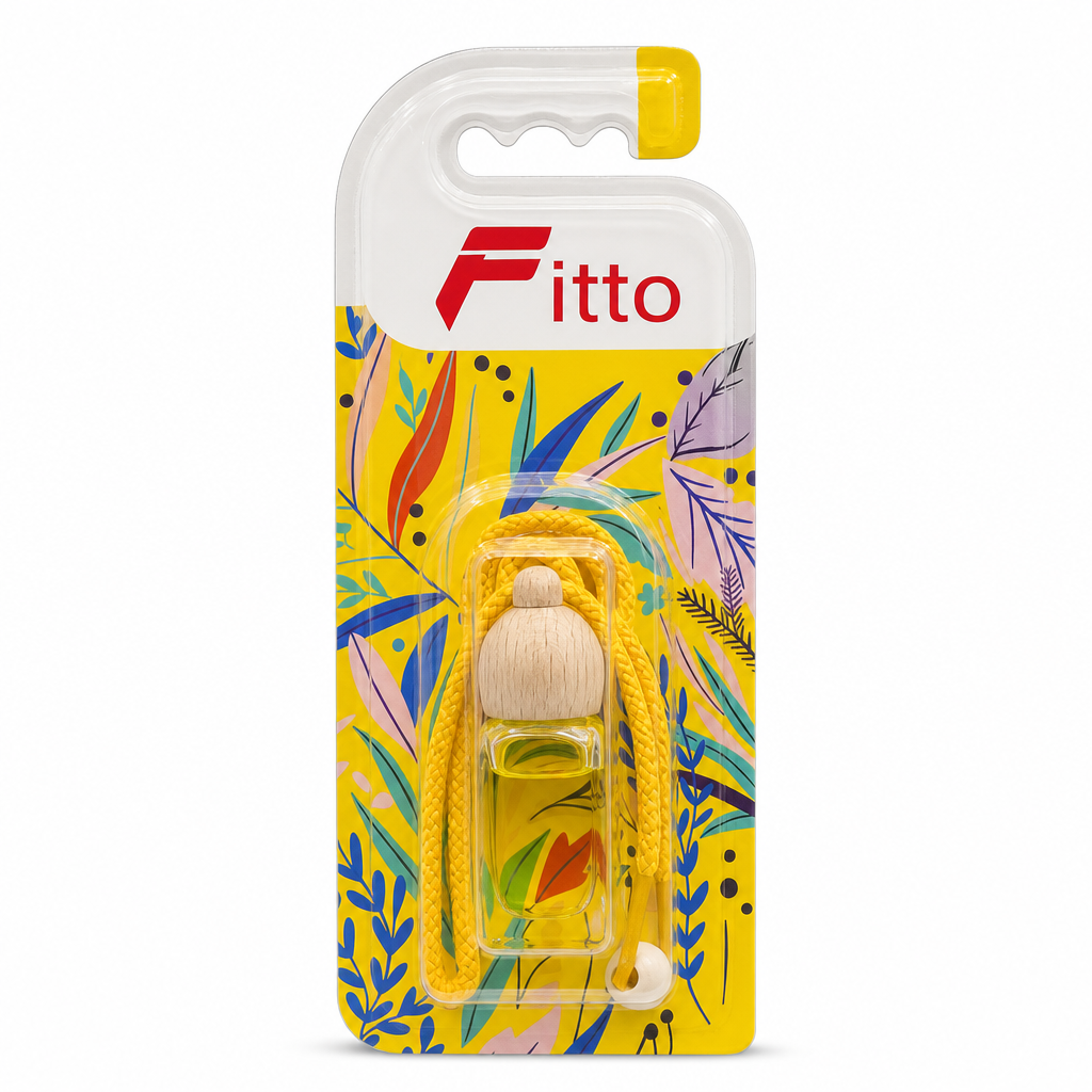 96 Pieces Car Air Fresheners Hanging Bottle, Yellow, Single Unit